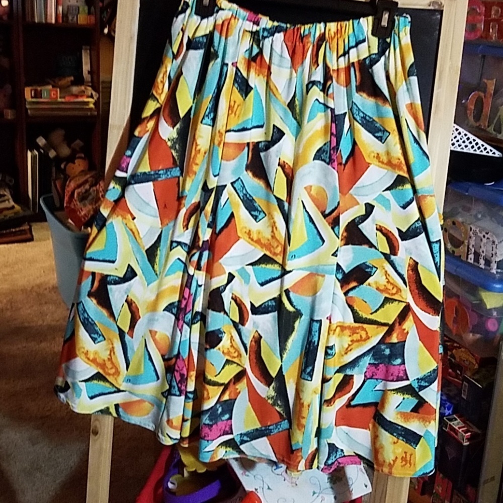 Ribbons & Spice XL Aline Skirt